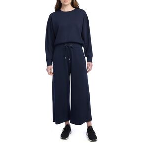 مجموعة بلوفر غاوتشو لونج للسيدات من Danskin مكونة من قطعتين بيكيه لوكس برقبة دائرية in Kuwait