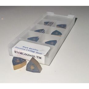CNC Carbide Inserts WNMG332 Wnmg 060408 for Metal Cutting Steel, Semi-Finishing chipbreaker for Turning Insert, 10 PCS in Saudi Arabia