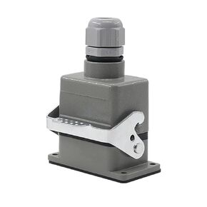 HDC-HE-06 Rectangular Heavy Duty Connector 6pins Socket Industrial Waterproof Wire Connector 16A 500V(Top line) in Kuwait