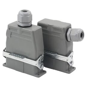 Rectangular Heavy Duty Connector HDC-HD-025 25 Core Pins Waterproof Industrial Machine Tool Socket 10A250V(Top line) in Saudi Arabia