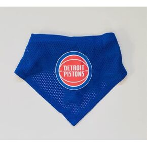 Detroit Pistons Dog Cat Mesh Jersey Bandana L/XL in Kuwait