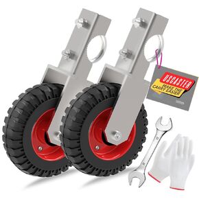 8-Inch Under Mount Gate Wheel for Chain Link Fence, 400 lb Capacity Heavy Duty Sliding Tube Gate Wheel with Spanner (1 Pack) in Kuwait