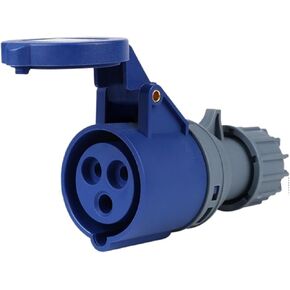 موصل صناعي 3 أقطاب 32A مقرنة SFN-023/313 (مقبس معدود باللوحة) in Kuwait