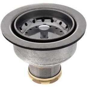 15 Series Snap-N-Tite Locking Cup Sink Basket Strainer with Brass Nut in Kuwait