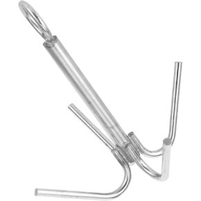 4 Claw Anchor 316 Stainless Steel Grappling Hook, Marine Boat Anchor with Anti - Rust Design, Compact Outdoor Tool for Yacht Fishing Climbing and Salvage in Kuwait