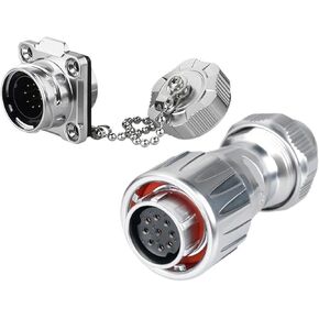 DZ-20 industrial aviation with four holes for reverse installation, high and low temperature resistant, metal cover, male and female connector(14 core) in Kuwait