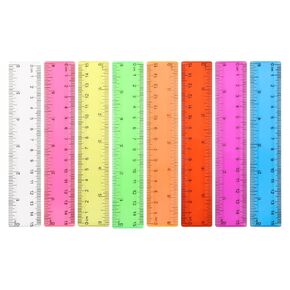 حاكم 6 بوصات ، حكام للمدرسة ، الحكام بالفصول الدراسية ، 6 حزمة للطفل (شفاف) in Kuwait