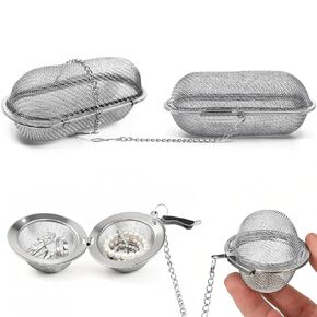 سلة تنظيف بالموجات فوق الصوتية مكونة من 4 عبوات، سلال تنظيف المجوهرات المصنوعة من الفولاذ المقاوم للصدأ للمنظفات بالموجات فوق الصوتية، تتضمن سلتين كبيرتين وسلتين صغيرتين لتنظيف المجوهرات والأقراط والأجزاء الصغيرة بكفاءة in Kuwait