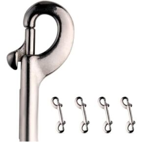 فلوريش بيتس - ستانلس ستيل، متعدد الأغراض، خطاف تثبيت مزدوج الجوانب (أحمر، 4 عبوات) in Kuwait