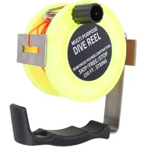 RiToEasysports Dive Reel, ABS Stainless Steel Multi Purpose Diving Reel with 150ft Line for Safe Underwater Cave Diving and Snorkeling in Saudi Arabia
