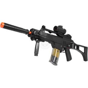 بندقية DE R36C TacSpec الكهربائية AEG مع مصباح يدوي ونطاق النقطة الحمراء in Kuwait