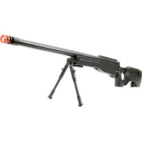 BBTac Airsoft Sniper Rifle Bolt Action Heavy Battle Airsoft Gun Spring Loaded with Bipod and Folding Stock in Kuwait