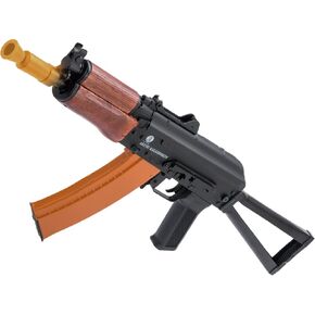 Evike Airsoft - كلاشينكوف معدني مرخص من Softair AKS74U AEG Airsoft مع أثاث من الخشب الحقيقي in Kuwait