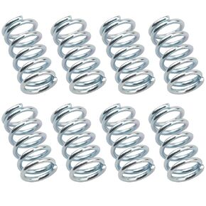 9708 Compression Spring, Small Springs, 0.091 GA x 11/16 inch x 1-1/4 inch, Silver, Durable Stainless Steel Construction, Sturdy, 8-Pack in Kuwait