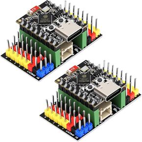 3PCS SuperMini ESP32-S3 Development Board - Arduino & MicroPython Compatible, 2.4GHz Wi-Fi & BLE 5.0, Ultra Low Power Design, Rich Interface for IoT & Wearable Devices, Includes Onboard RGB & Blue LED in Kuwait