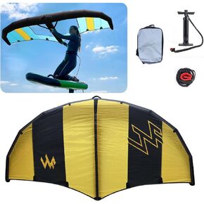 Portable Windsurfing Inflatable Wing, Handheld Wing Foil Kite Surfing Inflatable Wing with Window, Wingsurfer Kite for Surfing, Water Play,D in Kuwait