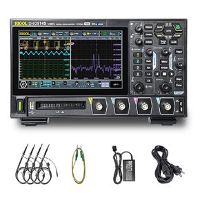 RIGOL Digital Oscilloscope DHO914S 125MHz Frequency Band + 12-bit Vertical Resolution + Maximum 1.25 GSa/s Sample Rate + 4 Analog Channels + 1CH Built-in Signal Generator in Kuwait