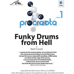 Funky Drums from Hell - Neil Conti - Superb Funky Drum Apple Loops [Online Code] in Kuwait
