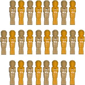 Suzo Happ Set of 26 Foosball Players Tan/Yellow Old Style Men_AB in Kuwait