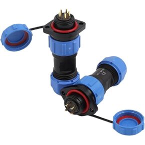 موصل شفة SP17 لـ 6-10 مم ومقبس ذكر وأنثى 2/3/4/5/7/9/10 دبابيس (SP17-4F) in Kuwait