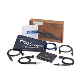 Pico Technology PicoScope 2408B راسم الذبذبات 4 قنوات 100 ميجا هرتز 128 MS USB PC طقم مختبر رقمي محمول، مع مجسات، برنامج PS7 ومولد الموجي in Kuwait