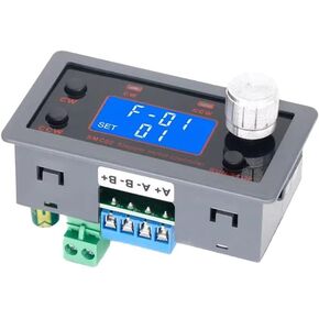 وحدة التحكم في سرعة محرك متدرج مع تحكم أمامي وعكسي وضبط النبض وشاشة LCD واتصال تسلسلي، رمادي in Kuwait