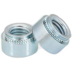 RWRAPS 2-30 قطعة M2-M10 صواميل ضغط للتثبيت بالضغط للتجميع الإلكتروني مطلي بالزنك والفولاذ الكربوني ذاتي التثبيت (S-M3-2 -50 قطعة) in Kuwait