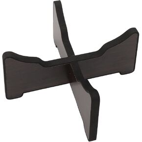 Jeffergarden Ethereal Drum Stand Tongue Drum Holder Rosewood Sponge Rest Display Rack for Adults Beginners (Medium for 10‑11 Inch Drum) in Kuwait