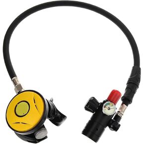 Diving Equipment For 1L Scuba Oxygen Cylinder Breathing Valve Snorkeling Air Tank Regulator With Mouthpiece in Kuwait