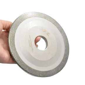 Grinding Wheel ARC Semi-Circular Dia 100mm 125mm 150mm 200/400 Grit Alloy Screw Slotting Sharpening Tools in Kuwait