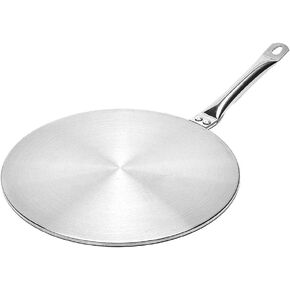 Stainless Steel Induction Hob Converter Plate for Electric and Gas Stoves - Efficient Heat Distribution, L in Kuwait