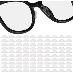 50 زوجًا من وسادات أنف النظارات، وسادة أنف من السيليكون الناعم المضادة للانزلاق للنظارات الشمسية in Kuwait