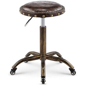 Stool with Wheels Rolling Stools with Wheels Rolling Heavy Duty Hydraulic for Shop Guitar Lab Tattoo Workbench Medical Adjustable Swivel Stool Chair (#3) in Saudi Arabia