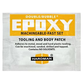 Hardman Double Bubble Yellow Machineable Fast Setting Epoxy Adhesive - 04002 (5 Pack) in Saudi Arabia