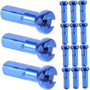 SUPVOX 15pcs Bicycle Nipples: 14mm Aluminum Alloy Cap Accessories for Mountain and Road Bikes End Caps for Stylish Bike Wheels in Kuwait