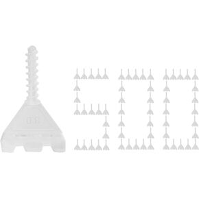 DGSL Tile Leveling System 1/8", 1000 Pcs Tile Spacers, Tile Spacers Leveling System for Professional Ceramic Tile and Stone Installation, Effortless DIY Install, Precision Gap Control in Kuwait