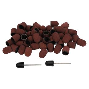 مجموعة صنفرة فنية للأظافر مكونة من 120 حبيبة، وأشرطة طحن لتلميع الأظافر مع عمود، مادة رملية ناعمة، سهلة التركيب والتفكيك، تطبيق واسع للأظافر in Kuwait