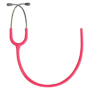 (سماعة الطبيب بكلتا الأذنين) أنبوب بديل من ريلاينس ميديكال يناسب Littmann® Classic II PEDIATRIC، Classic II SE، Select، Master Classic II، وسماعة الطبيب للرضع - NEON PINK TUBING in Kuwait