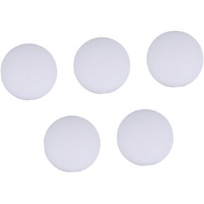 POPETPOP 5 قطعة من وسادات مقبض الباب السميكة من السيليكون ذاتية اللصق واقيات الحائط المضادة للتصادم لمقابض الأبواب باللون الأبيض in Kuwait