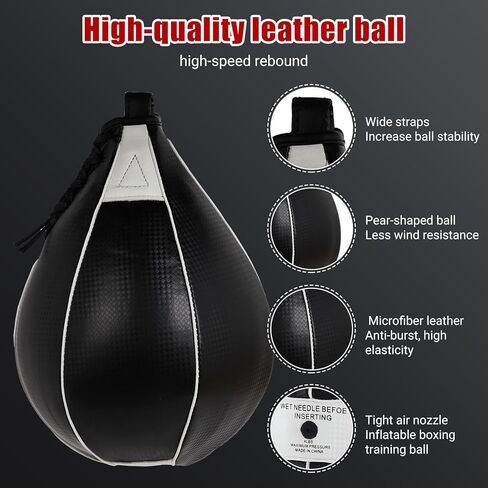 كرة اللكم الدوارة ذات المنصة السريعة لصالة الألعاب الرياضية المنزلية، والتدريب على التفاعل الاحترافي وتمارين اللياقة البدنية in Kuwait