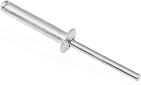 100pcs 1/4" x 3/4" Aluminum Blind Rivets, Silver, 6.4x 19mm Pop Rivets in Kuwait
