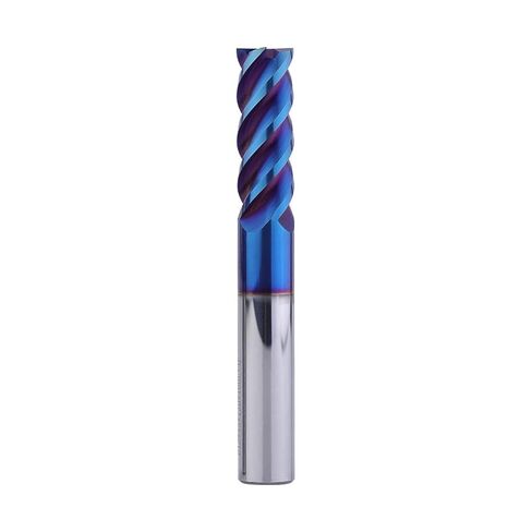 End Mill Cutter CNC Bits HRC65 Carbide End Mill 1 2 4 5 6 8 10 12mm 4Flutes Milling Cutter TiAIN Coated Bits(D3.5XD4X50) in Saudi Arabia