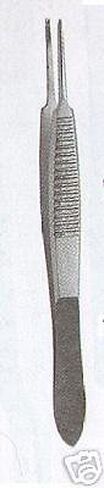 Graefe Forceps Micro 1 x 2 Teeth Straight 3.00" in Saudi Arabia