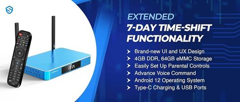 2026 S7 Max، مع جهاز التحكم عن بعد الصوتي، وكابل HDMI، وسلك الطاقة، ودليل المستخدم in Kuwait