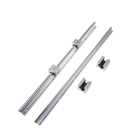 2 قطعة حواجز توجيهية خطية + 4 قطعة أجزاء CNC تحمل مقعد R16 R20 (SBR16-2200mm) in Kuwait