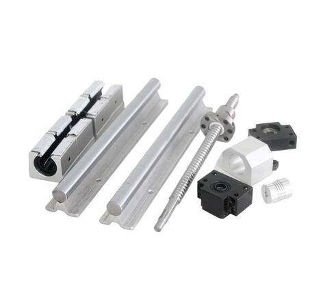 SFU1605 Ball Screw 300mm + BKBF12 end Support Block + 1605 nut housing + 4PCS R16 Linear Guide Support + R16UU(1605-1500 SBR16-1500) in Saudi Arabia