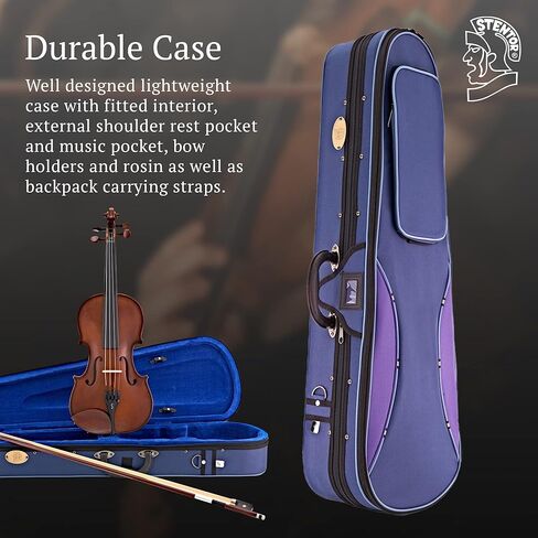 Stentor 1400E2-1/2 4-String Violin, 1/2 in Kuwait