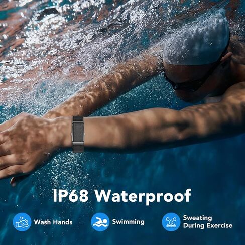 أجهزة تتبع اللياقة البدنية للأنشطة الصحية، سوار ذكي يمكن ارتداؤه لعام 2025، أكثر من 120 وضعًا رياضيًا، سوار ذكي، معدل ضربات القلب المستمر طوال اليوم، ضغط الدم، الضغط ومعدل ضربات القلب، جهاز تتبع النوم على مدار 24 ساعة مع تطبيق مجاني in Kuwait