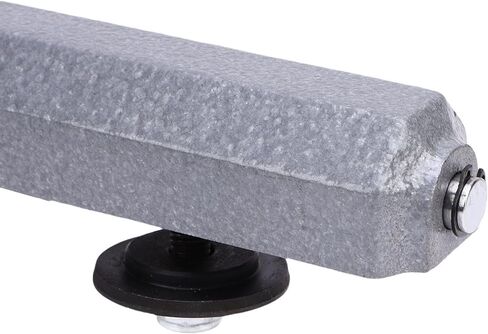 Wood Lathe Tool Rest Holder Base 14in, Steel Lathe Tool Rest Base 1in Hole Diameter, Woodworking Turning Mini Lathe with Fine Workmanship, for Durability in Saudi Arabia