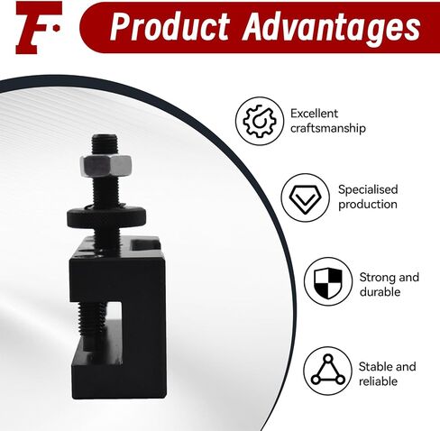 findmall BXA 250-201 T Quick Change Tool Post Holder BXA #1 T Turning and Facing Holder Fit for 3/4 Inch Turning Tools in Saudi Arabia